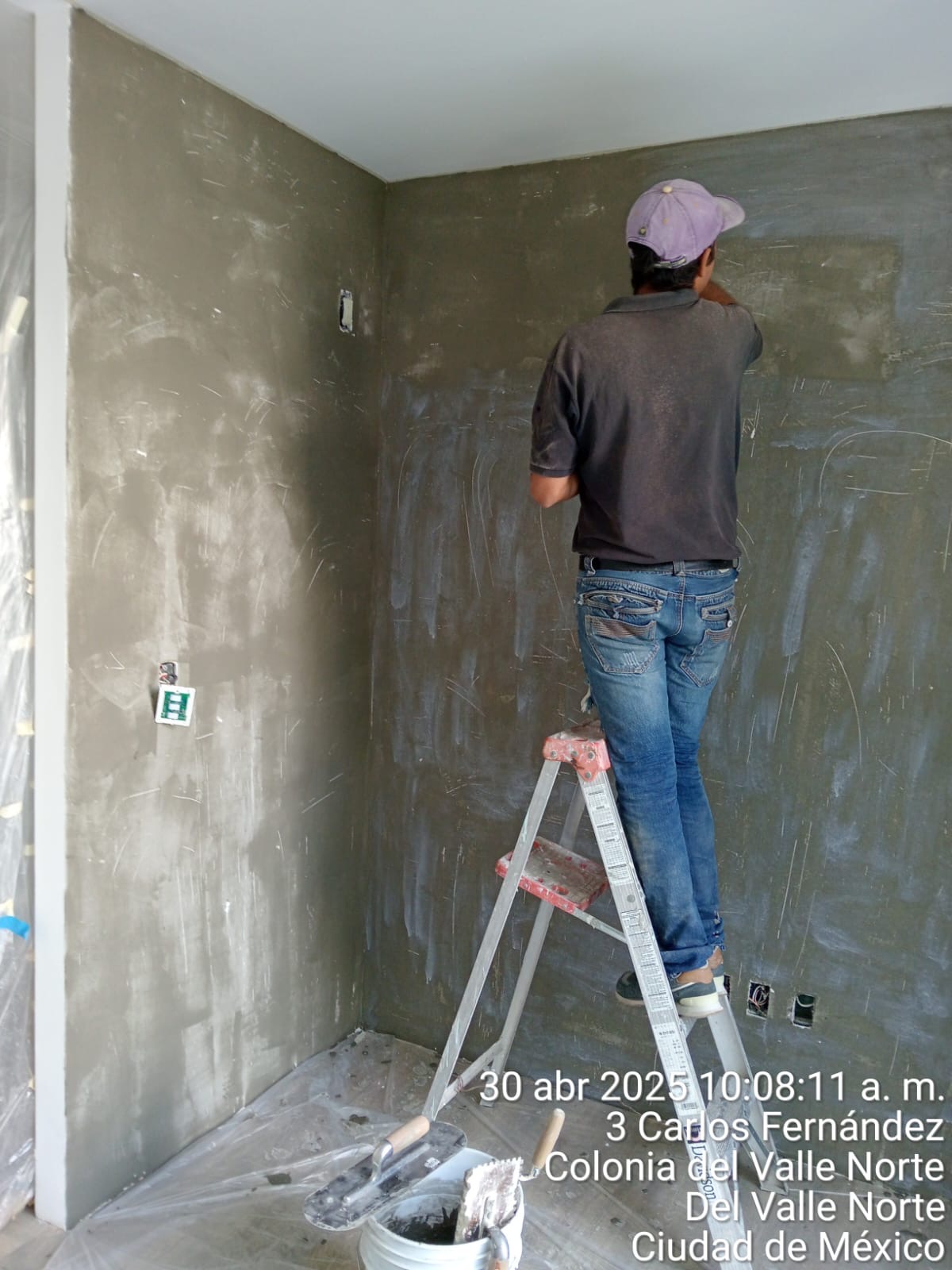 Proceso en muro
